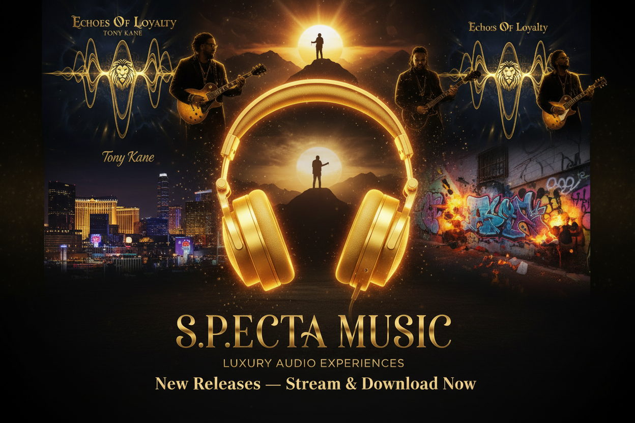 S.P.E.C.T.A MUSIC Hero Banner